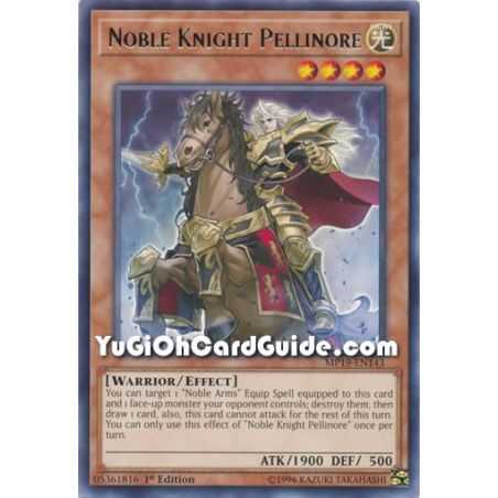 Noble Knight Pellinore (Rare) – 2019 Gold Sarcophagus Mega Pack | Carta YUGIOH en México
