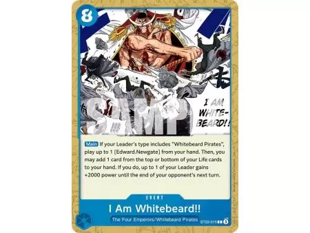 I Am Whitebeard!! (Common) – ONE PIECE DECKS | Carta ONE PIECE en México