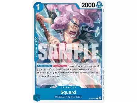 Squard (Common) – ONE PIECE DECKS | Carta ONE PIECE en México
