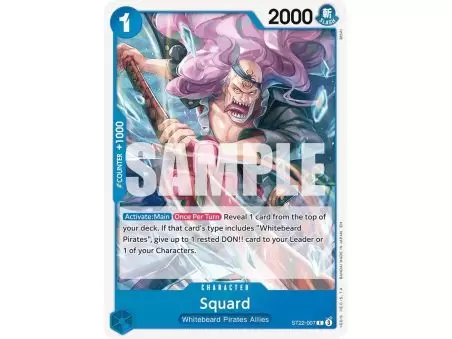 Squard (Common) – ONE PIECE DECKS | Carta ONE PIECE en México