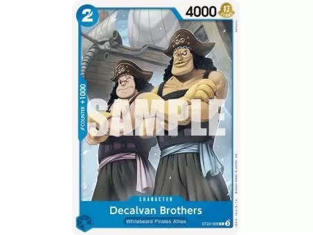 Decalvan Brothers (Common) – ONE PIECE DECKS | Carta ONE PIECE en México