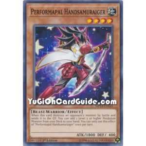 Performapal Handsamuraiger (Common) – 2019 Gold Sarcophagus Mega Pack | Carta YUGIOH en México