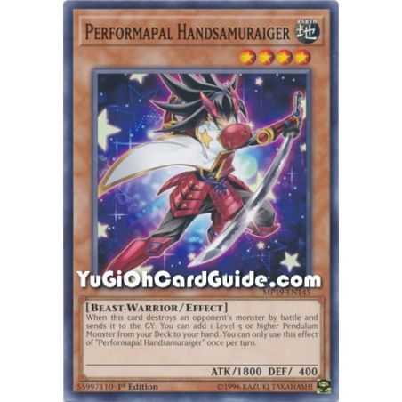 Performapal Handsamuraiger (Common) – 2019 Gold Sarcophagus Mega Pack | Carta YUGIOH en México