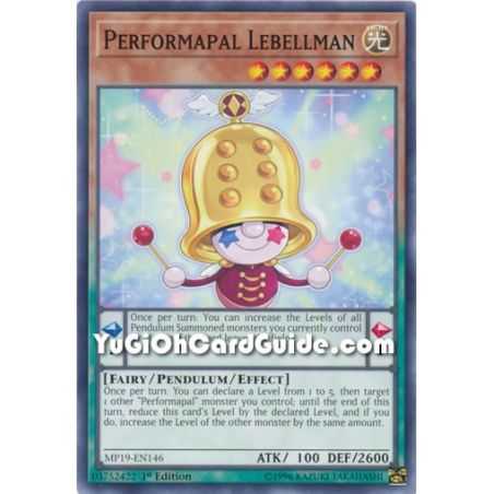 Performapal Lebellman (Common) – 2019 Gold Sarcophagus Mega Pack | Carta YUGIOH en México