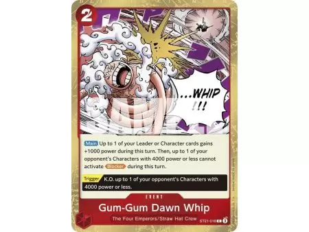 Gum-Gum Dawn Whip (Common) – ONE PIECE DECKS | Carta ONE PIECE en México