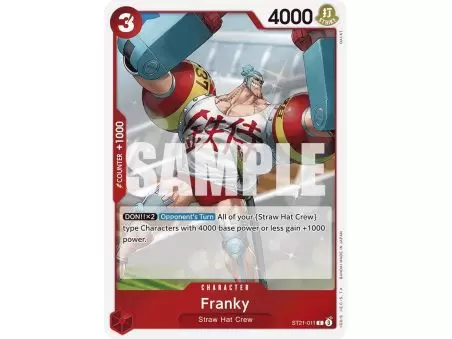 Franky (Common) – ONE PIECE DECKS | Carta ONE PIECE en México