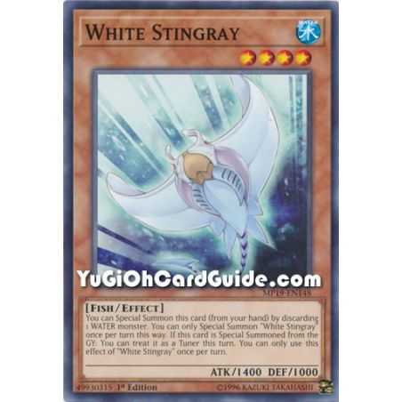 White Stingray (Common) – 2019 Gold Sarcophagus Mega Pack | Carta YUGIOH en México