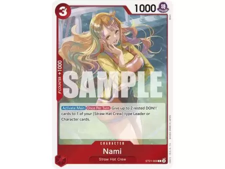 Nami (Common) – ONE PIECE DECKS | Carta ONE PIECE en México