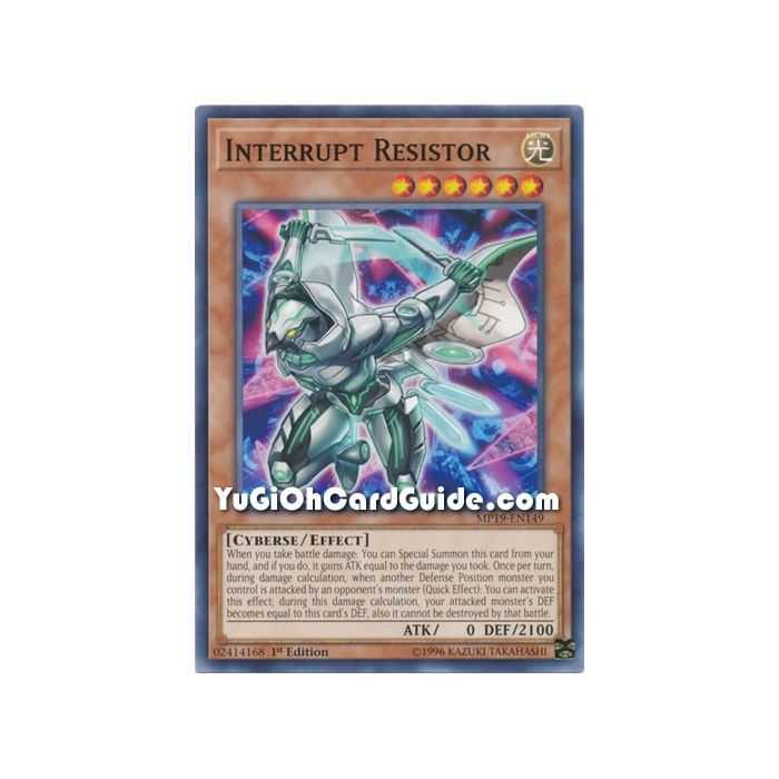 Interrupt Resistor (Common) – 2019 Gold Sarcophagus Mega Pack | Carta YUGIOH en México