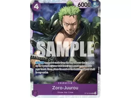 Zoro-Juurou (Super Rare) – ONE PIECE DECKS | Carta ONE PIECE en México
