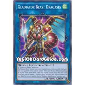 Gladiator Beast Dragases (Common) – 2019 Gold Sarcophagus Mega Pack | Carta YUGIOH en México
