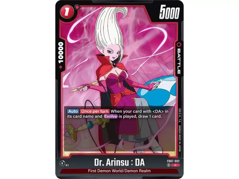 Dr. Arisu (Common) – FB07 Wish for Shenron | Carta DRAGON BALL en México