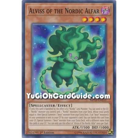 Alviss of the Nordic Alfar (Common) – 2019 Gold Sarcophagus Mega Pack | Carta YUGIOH en México