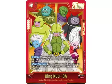 King Kuu : DA (Alternate Art) – FB07 Wish for Shenron | Carta DRAGON BALL en México