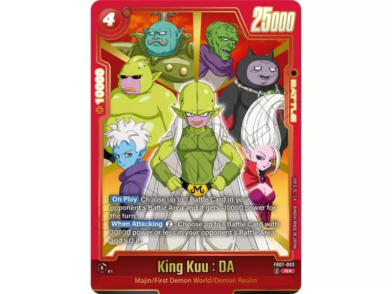 King Kuu : DA (Alternate Art) – FB07 Wish for Shenron | Carta DRAGON BALL en México