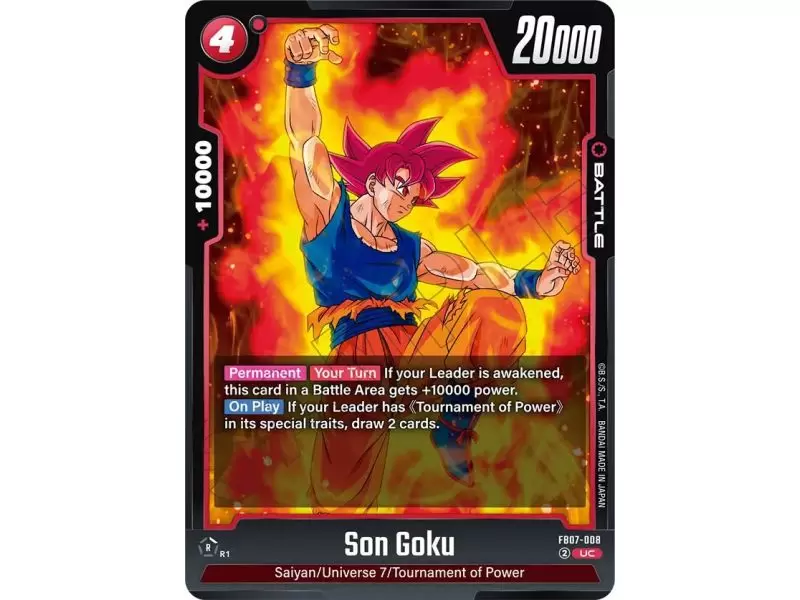 Son Goku (Uncommon) – FB07 Wish for Shenron | Carta DRAGON BALL en México