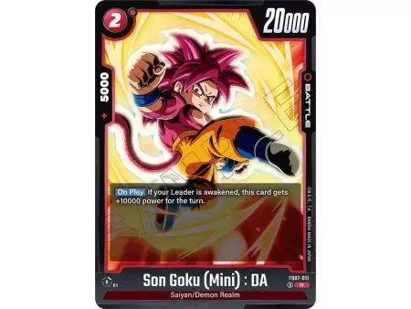 Son Goku (Mini) : DA (Rare) – FB07 Wish for Shenron | Carta DRAGON BALL en México