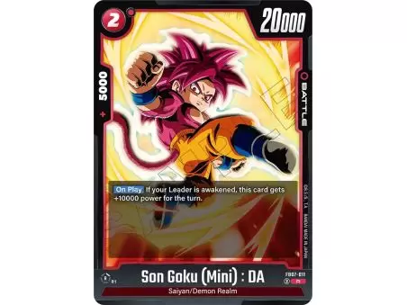 Son Goku (Mini) : DA (Rare) – FB07 Wish for Shenron | Carta DRAGON BALL en México