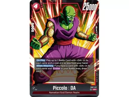 Piccolo : DA (Super Rare) – FB07 Wish for Shenron | Carta DRAGON BALL en México