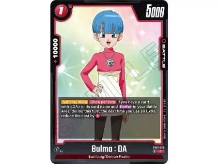 Bulma : DA (Common) – FB07 Wish for Shenron | Carta DRAGON BALL en México