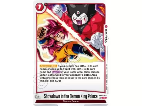 Showdown in the Demon King Palace (Common) – FB07 Wish for Shenron | Carta DRAGON BALL en México