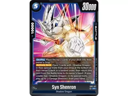 Syn Shenron (Rare) – FB07 Wish for Shenron | Carta DRAGON BALL en México