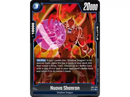 Nuova Shenron (Rare) – FB07 Wish for Shenron | Carta DRAGON BALL en México