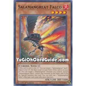 Salamangreat Falco (Common) – 2019 Gold Sarcophagus Mega Pack | Carta YUGIOH en México