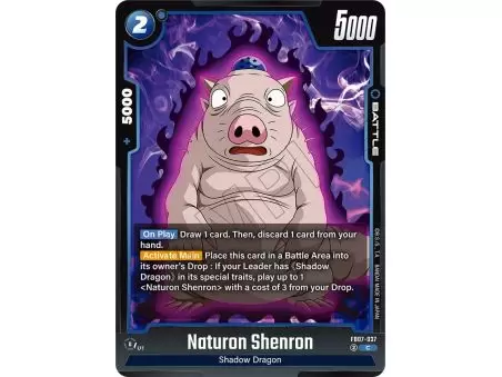 Naturon Shenron (Common) – FB07 Wish for Shenron | Carta DRAGON BALL en México