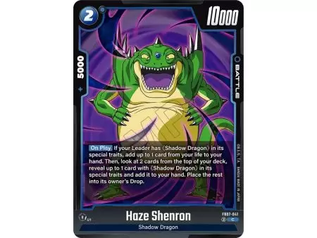 Haze Shenron (Common) – FB07 Wish for Shenron | Carta DRAGON BALL en México