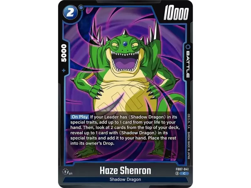 Haze Shenron (Common) – FB07 Wish for Shenron | Carta DRAGON BALL en México