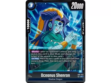 Oceanus Shenron (Common) – FB07 Wish for Shenron | Carta DRAGON BALL en México