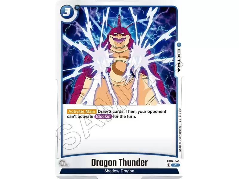 Dragon Thunder (Common) – FB07 Wish for Shenron | Carta DRAGON BALL en México