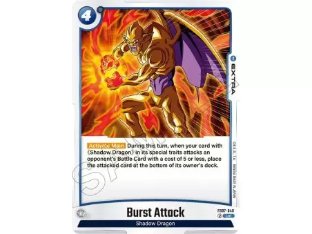 Burst Attack (Uncommon) – FB07 Wish for Shenron | Carta DRAGON BALL en México