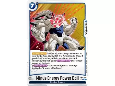 Minus Energy Power Ball (Rare) – FB07 Wish for Shenron | Carta DRAGON BALL en México