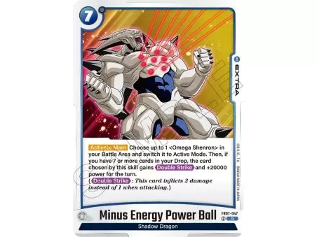 Minus Energy Power Ball (Rare) – FB07 Wish for Shenron | Carta DRAGON BALL en México