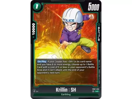 Krillin : SH (Uncommon) – FB07 Wish for Shenron | Carta DRAGON BALL en México