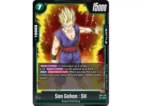 Son Gohan : SH (Uncommon) – FB07 Wish for Shenron | Carta DRAGON BALL en México
