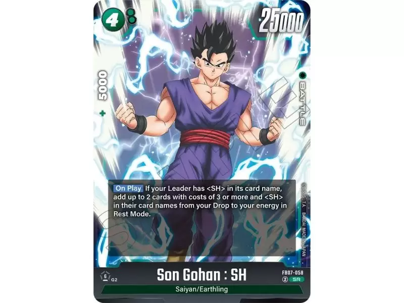 Son Gohan : SH (Super Rare) – FB07 Wish for Shenron | Carta DRAGON BALL en México
