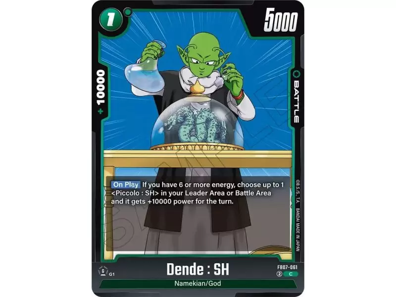 Dende : SH (Common) – FB07 Wish for Shenron | Carta DRAGON BALL en México