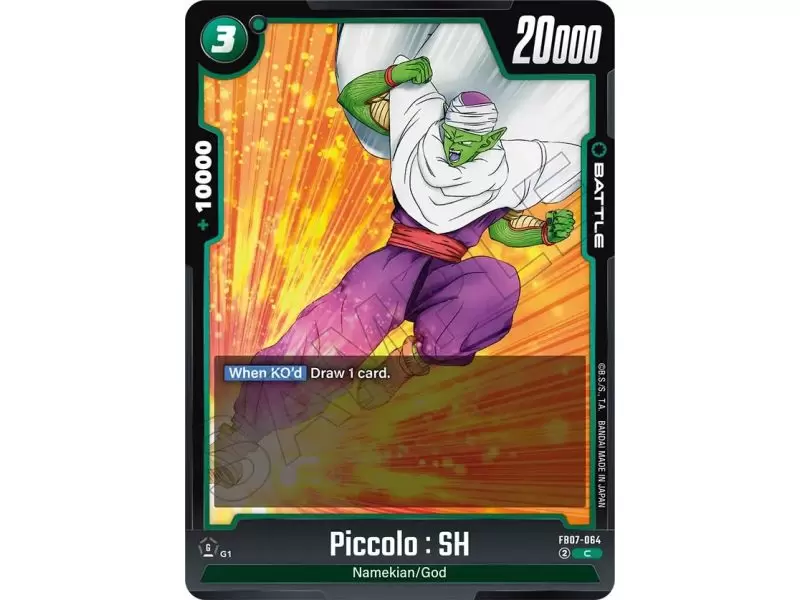 Piccolo : SH (Common) – FB07 Wish for Shenron | Carta DRAGON BALL en México
