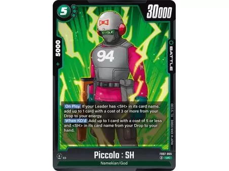 Piccolo : SH (Uncommon) – FB07 Wish for Shenron | Carta DRAGON BALL en México