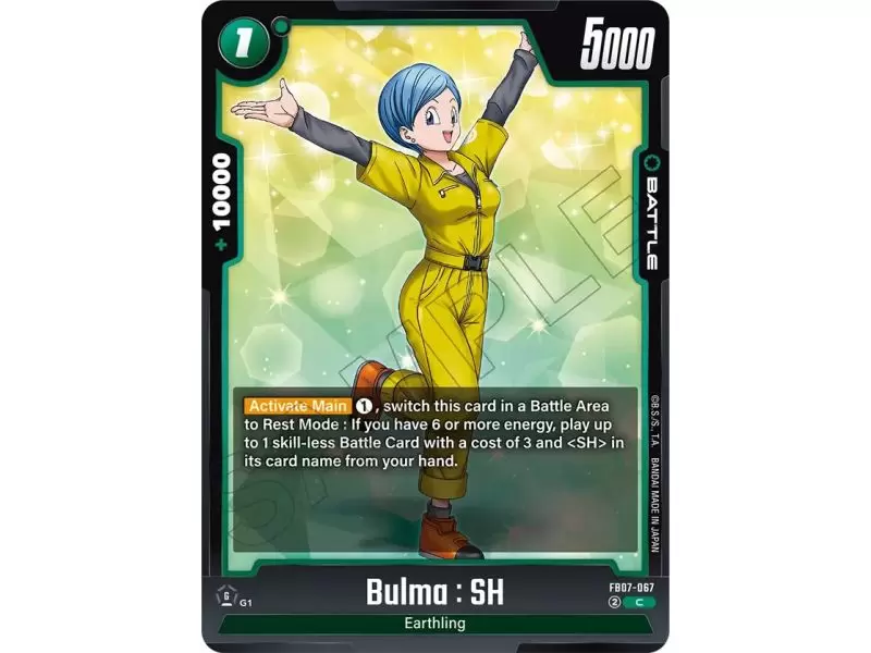 Bulma : SH (Common) – FB07 Wish for Shenron | Carta DRAGON BALL en México