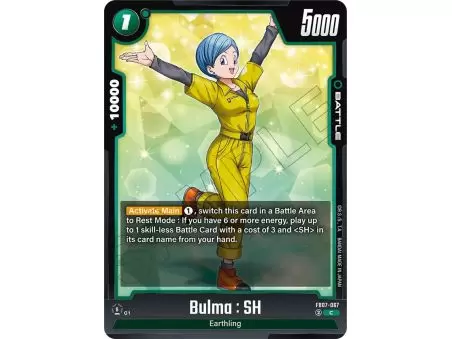 Bulma : SH (Common) – FB07 Wish for Shenron | Carta DRAGON BALL en México