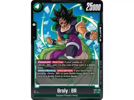 Broly : BR (Rare) – FB07 Wish for Shenron | Carta DRAGON BALL en México