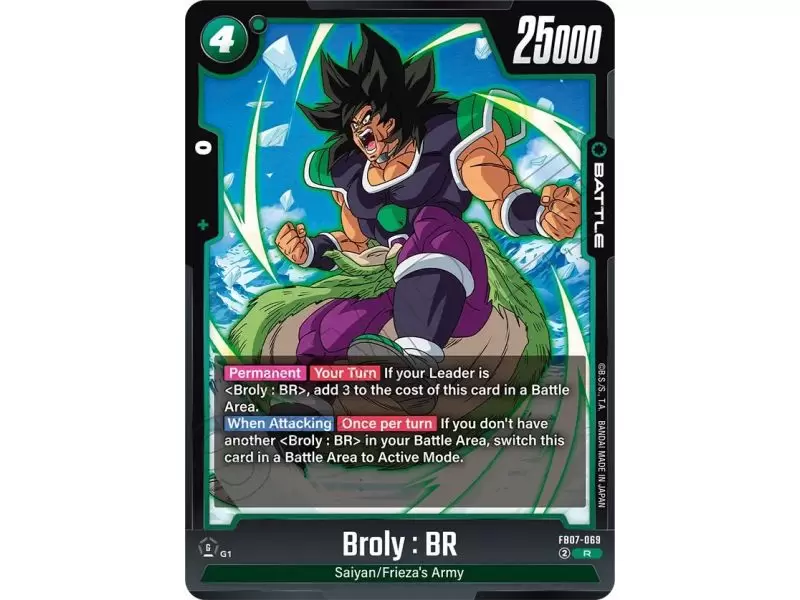 Broly : BR (Rare) – FB07 Wish for Shenron | Carta DRAGON BALL en México
