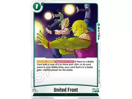 United Front (Common) – FB07 Wish for Shenron | Carta DRAGON BALL en México