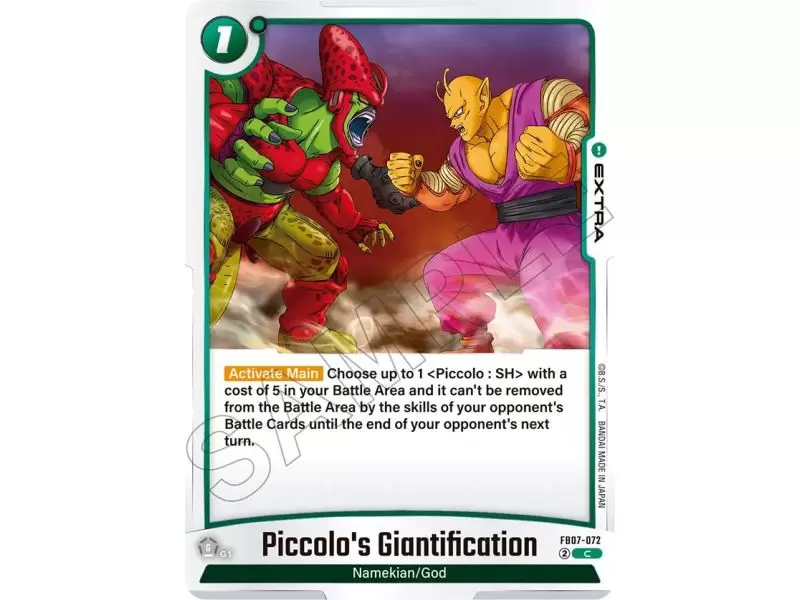 Piccolo's Giantification (Common) – FB07 Wish for Shenron | Carta DRAGON BALL en México