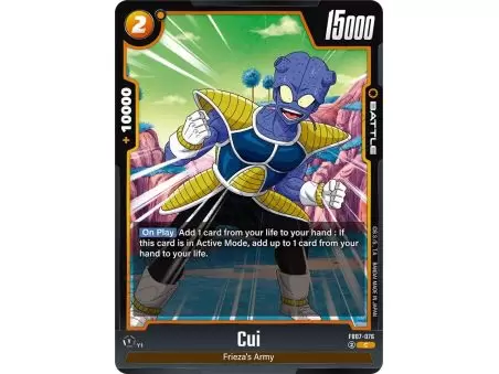 Cui (Common) – FB07 Wish for Shenron | Carta DRAGON BALL en México