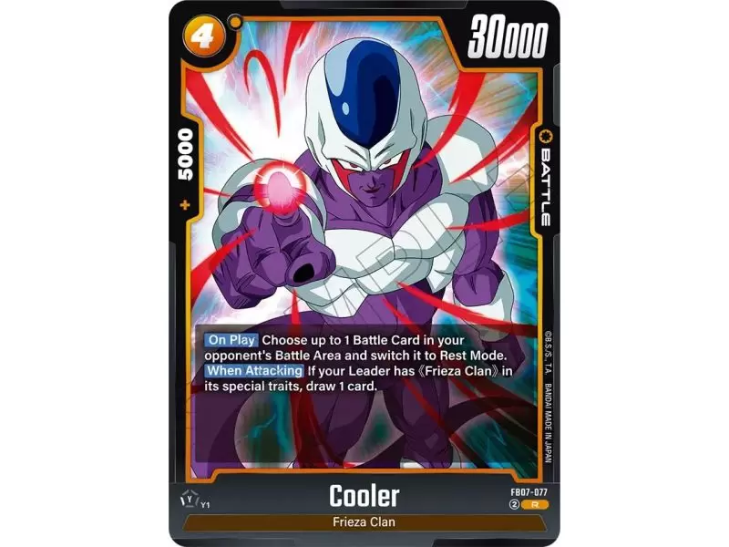 Cooler (Rare) – FB07 Wish for Shenron | Carta DRAGON BALL en México